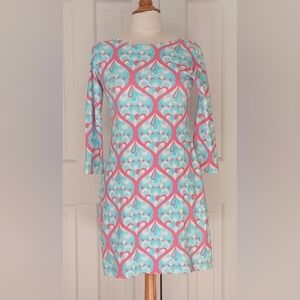 Melly M Tibby Dress Waterdrop Print